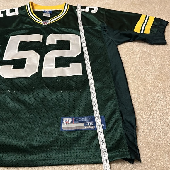 Vintage GB Packers Clay Mathews #52 Reebok NFL Players jersey siz… - Picture 8 of 9